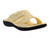 Spenco Kholo Polka Dot Women's Orthotic Slide Sandal - Yellow - Pair
