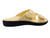Spenco Kholo Polka Dot Women's Orthotic Slide Sandal - Yellow - Bottom