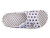 Spenco Kholo Polka Dot Women's Orthotic Slide Sandal - White - Swatch