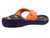 Spenco Yumi Blume Women's Orthotic Thong Sandal - Orange - Bottom