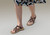 OrthoFeet Clio Women's Sandals Heel Strap - Brown - 2