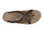 OrthoFeet Clio Women's Sandals Heel Strap - Brown - 3