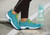 OrthoFeet Coral Stretch Knit Women's Sneakers Stretch - Turquoise - 8