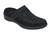 OrthoFeet Louise Stretch Knit Women's Slippers Stretch - Black - 5