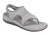 OrthoFeet Lyra Women's Sandals Heel Strap - Gray - 1