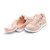 Friendly Shoes Women's Excursion Mid Top Adaptive Sneaker - Peach