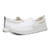 Vionic Seaview Men's Casual Slip-on Shoe with Arch Support - White - pair left angle