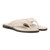 Vionic Agave Women's Comfort Toe Post Sandal - Cream - Pair