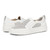 Vionic Kimmie Perf Women's Slip On Supportive Sneaker - White - pair left angle