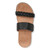 Vionic Jeanne Womens Slide Sandals - Black - Top