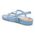 Vionic Adley Womens Quarter/Ankle/T-Strap Sandals - Blue Shadow - Back angle