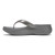 Vionic High Tide Ii Womens Thong Wedge - Pewter - Left Side