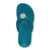 Vionic Lida Thong Post Sandal with Arch Support  - Nile Blue - Top
