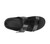 Strive Santorini II - Women\'s Adjustable Strap Elevated Supportive Sandal - All Black - Overhead