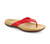 Strive Milos - Women\'s Arch Supportive Toe Post Sandal - Scarlet - Angle