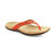 Strive Saria - Women\'s Arch Supportive Toe Post Sandal - Orange - Angle
