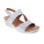 Revere Grenada Back Strap Wedge - Women's - Coconut - Angle