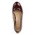 Vionic Carmel Womens Pump Dress - Syrah Crinkle Patent - Top