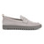 Vionic Uptown Women's Slip-On Loafer Moc Casual Shoes - Light Grey Suede - Right side