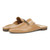 Vionic Starling Womens Mule/Clog Flat - Camel Nappa - pair left angle