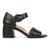 Vionic Chardonnay Womens Quarter/Ankle/T-Strap Sandals - Black Leather - Right side