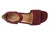 Vionic Chardonnay Women's Heeled Sandals - Stylish and Comfortable Quarter/Ankle/T-Strap Sandals - Cherry Jubilee - Top