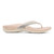 Vionic Dillon Shine Women's Thong Sandals - Stylish and Comfortable Footwear - Cream - Right side