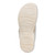 Vionic Dillon Shine Women's Thong Sandals - Stylish and Comfortable Footwear - Cream - Bottom