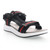 Propet Eli Men's Sneaker - Black/red - angle main