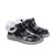 Kids' Comfort Shoe - Lamo Cassidy CK2152 - Black Plaid - Pair View with Bottom