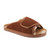 Lamo APMA Men's Slide Wrap Slippers CM2338 - Chestnut - Profile View