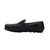 Lamo Grayson Men's Leather Slippers EM2254 - Black - Back View