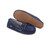 Lamo Selena Moc Women's Moccasin Slippers EW2304 - Navy - Profile2 View