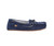 Lamo Selena Moc Women's Moccasin Slippers EW2304 - Navy - Side View