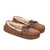 Lamo Hannah Women's Moccasin Slippers EW2318 - Chestnut - Pair View with Bottom