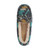 Lamo Hannah Women's Moccasin Slippers EW2318 - Grey/multi - Bottom View