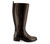Strive Bloomsbury Women's Knee High Tall Comfort Boot with Orthotic Grade Support - Chocolate - Side