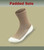 Orthofeet Padded Sole - Diabetic Socks - 3 pack - orthofeet-sock3e-brown