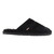 Lamo Men's Scuff Slippers - Suede Faux Sheepskin P103M - Black - Side View