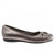 Trotters Sizzle Signature - Women's Flat - Pewter - outside