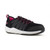 Reebok Work Women's Astroride Steel Toe Static Dissipative Athletic Shoe - Black and Pink - Profile View