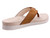 Spenco Laguna Ellie Women's Leather Thong Sandal - Saddle - Bottom