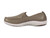 Spenco Siesta Men's Leather Slip-on Comfort Shoe - Fossil - Side