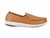 Spenco Siesta Men's Leather Slip-on Comfort Shoe - Saddle - Side