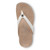 Vionic Davina Women's Supportive Flip Flop Sandal - White - Top