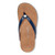 Vionic Davina Women's Supportive Flip Flop Sandal - Dark Blue - Top