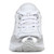 Vionic Classic Walker 2.0 Women's Athletic Walking Shoe - White/ Silver - Front
