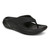 Vionic Tide RX Unisex Recovery Cushioned Orthotic Sandal - Black - Angle main