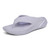 Vionic Tide RX Unisex Recovery Cushioned Orthotic Sandal - Hydrangea Purple - Left angle