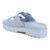 Vionic Capitola Women's Orthotic Comfort Sandal - Skyway Blue - Back angle